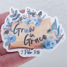 Load image into Gallery viewer, Grow In Grace Vinyl Sticker