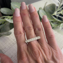 Load image into Gallery viewer, Faith-Based Stackable Statement Rings