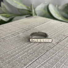 Load image into Gallery viewer, Faith-Based Stackable Statement Rings