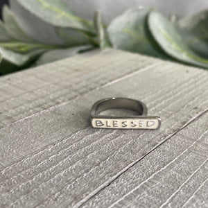 Faith-Based Stackable Statement Rings