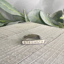 Load image into Gallery viewer, Faith-Based Stackable Statement Rings