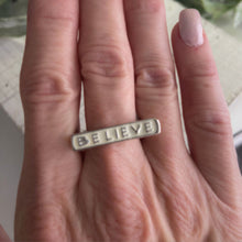 Load image into Gallery viewer, Faith-Based Stackable Statement Rings