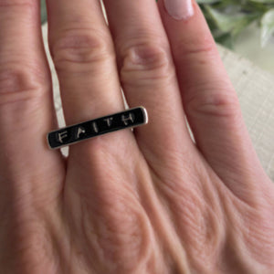 Faith-Based Stackable Statement Rings