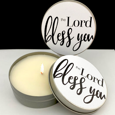 The Lord Bless You Candle
