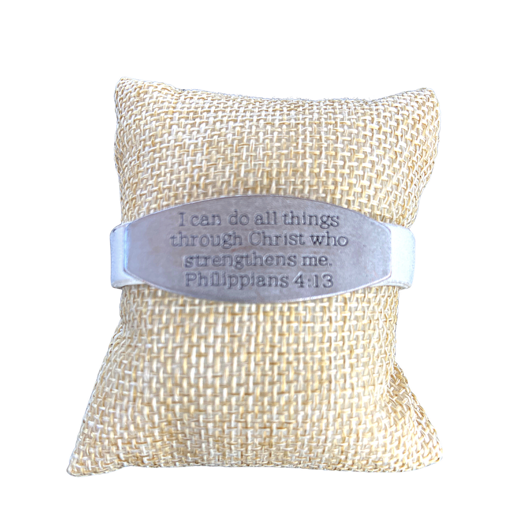 Leather bible verse bracelets Outlet